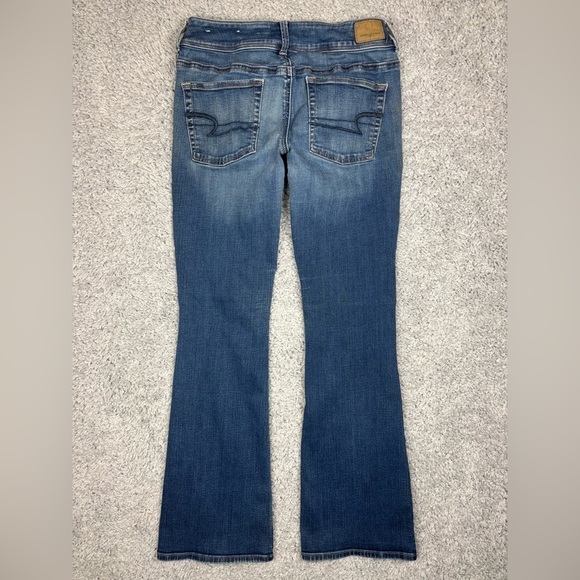 American Eagle Jeans Womens 6 Kick Boot Super Stretch Casual Denim Basic Concert - Picture 6 of 7
